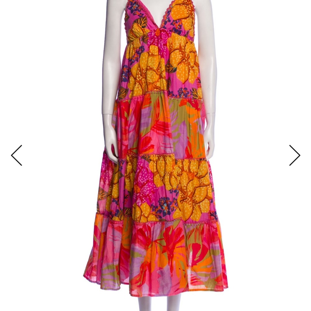 Farm Rio NWT Floral Maxi Dress